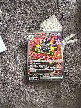 Pokemon Revavroom EX Card - Yellow, Pink, Purple, Red